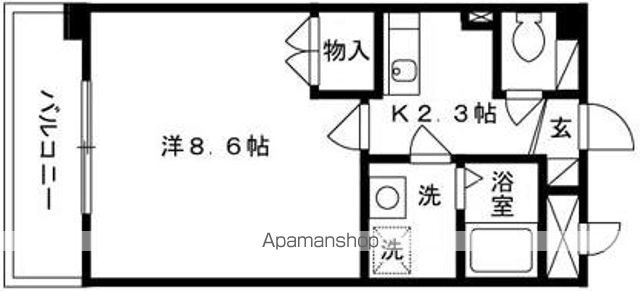 パークサイド島崎の間取り写真