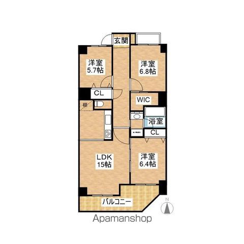 AMBIENTE 泉の間取り写真