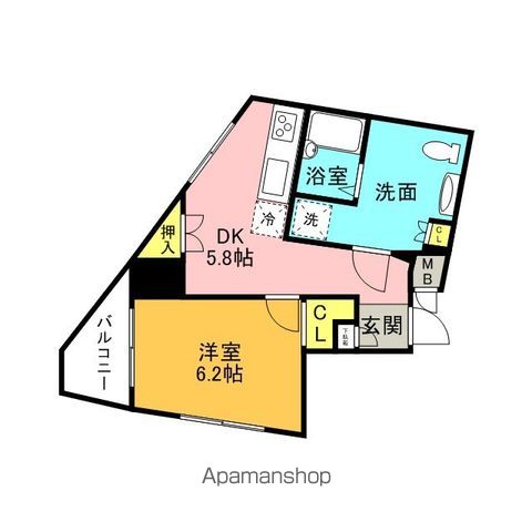 フェニックス笹塚弐番館の間取り写真