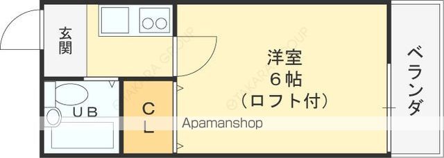 プランドール楠葉の間取り写真