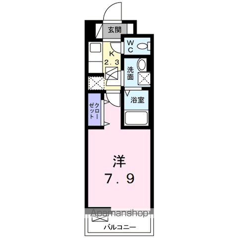 コンフォート.Tの間取り写真