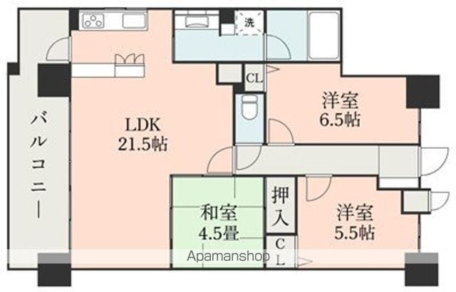 アルファステイツ熊本駅前の間取り写真
