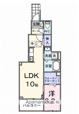 ヒカルサ川越南古谷ウェストの間取り写真