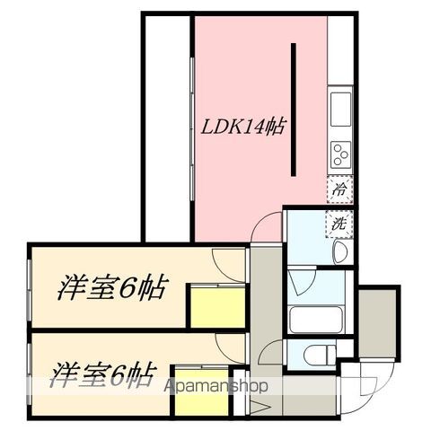 AMS伏見の間取り写真