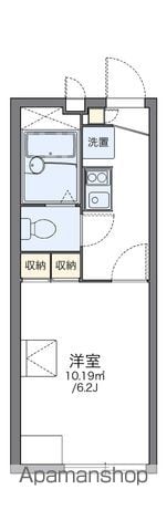 レオパレスかたくりの間取り