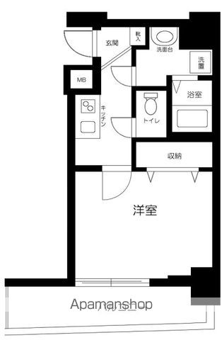 グリフィン横浜・ルミエールの間取り