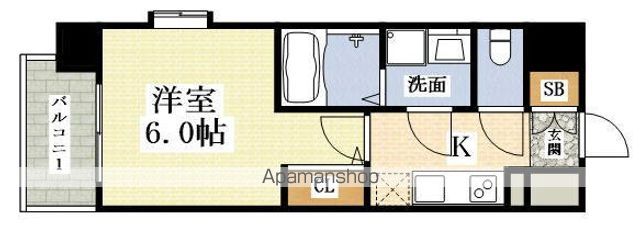 エスリードレジデンス新大阪プライムの間取り写真