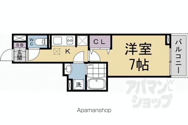 メゾンド・御領町の間取り写真