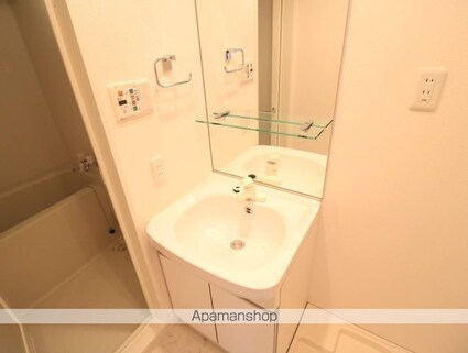 東京都中野区野方１丁目[1K/21.84m2]の洗面所