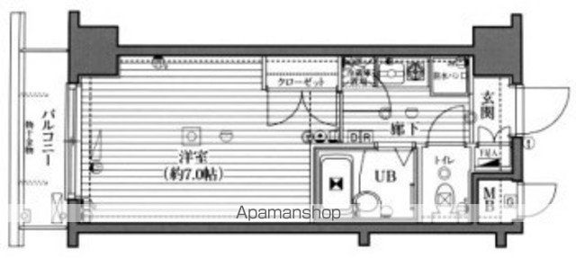 【ガラ・ステージ西新宿の間取り】