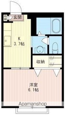 レヨン ド ソレイユの間取り写真