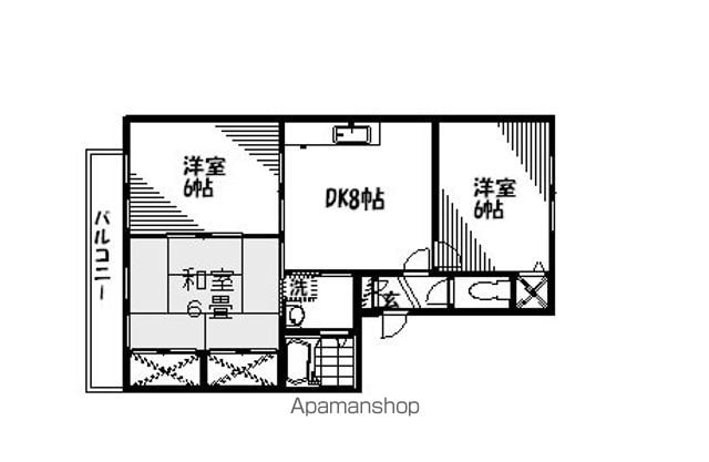 セジュール藤井の間取り写真