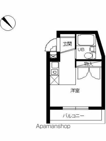 スカイコート生麦第４の間取り