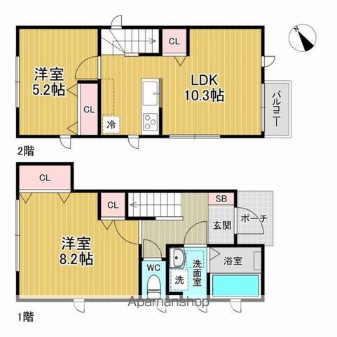 調布市入間町１丁目アパートのイメージ