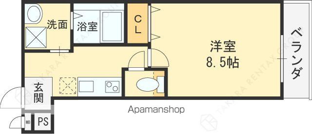 フジパレス加美駅南I番館の間取り写真