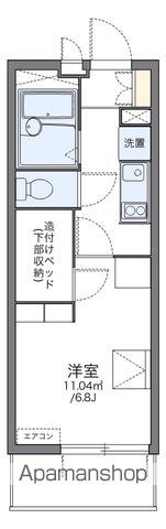 レオパレス前里の間取り写真