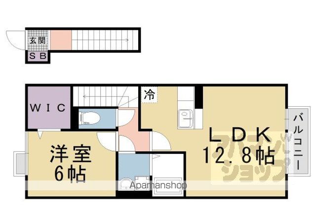 リビングタウン唐崎 A棟の間取り写真