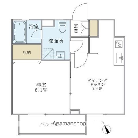 WELL HOUSE 東大井の間取り写真