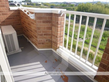 オーブ　アール・ケイ[2LDK/60.51m2]のバルコニー