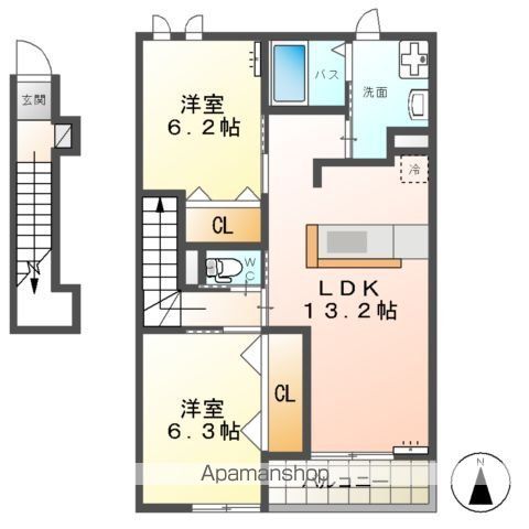 apartment 茨城県行方市玉造甲6373-7
地図を見る