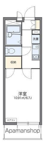 レオパレス代官町の間取り写真