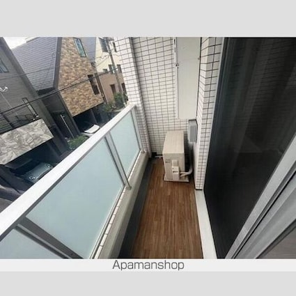 ＡＸＡＳ中野中央[1K/25.35m2]のバルコニー