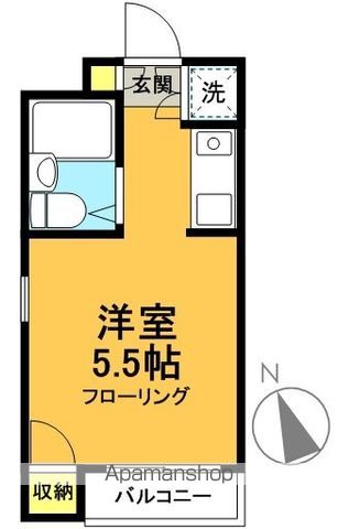 フラットJ2の間取り写真
