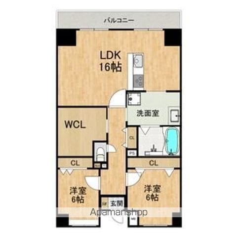 PHOENIX COURT 交野Iの間取り写真