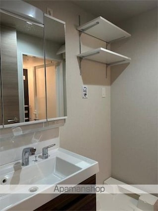 アルファレジデンシア南千住[1K/25.72m2]の洗面所