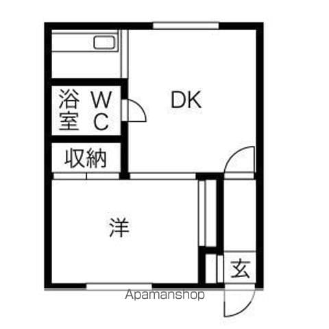 イフト南沢の間取り写真