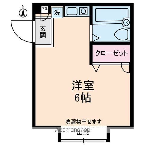 ルシーダかみさぎの間取り写真