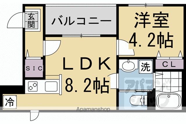 ヴィラ・アンジュの間取り写真