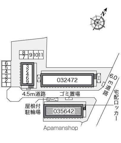 レオパレスベルピーノ 102 ｜ 千葉県柏市豊四季121-53（賃貸アパート1K・1階・19.87㎡） その27