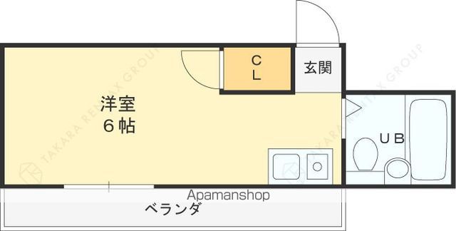 信和マンションの間取り写真
