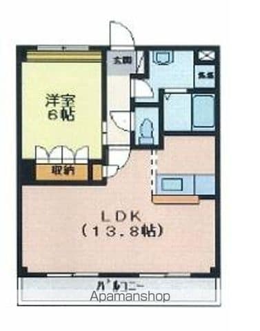 フロイデAの間取り写真
