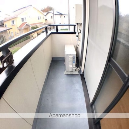 ボヌール　Ｋ[1K/22.4m2]のバルコニー