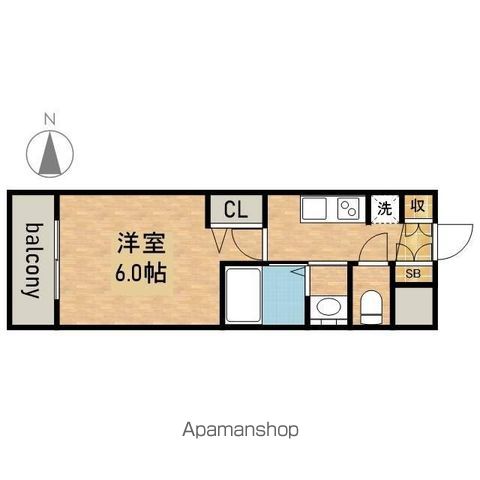 エステムコート名古屋新栄アクシスの間取り写真