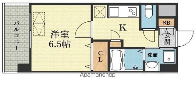 スプランディッド新大阪DUEの間取り写真