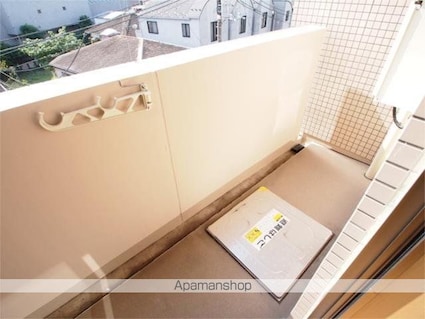 クロシェット早稲田[1LDK/42.57m2]のバルコニー