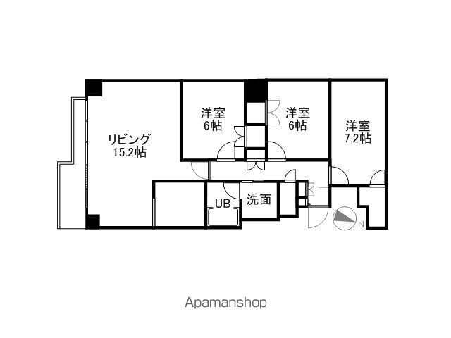 クレステージ宮の森の間取り写真