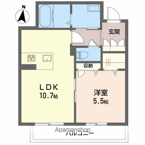 グランベレオ南本庄三丁目の間取り写真