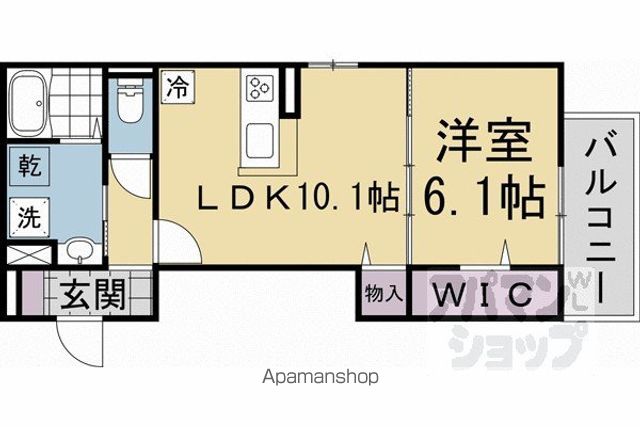 GRAMM北大路の間取り写真
