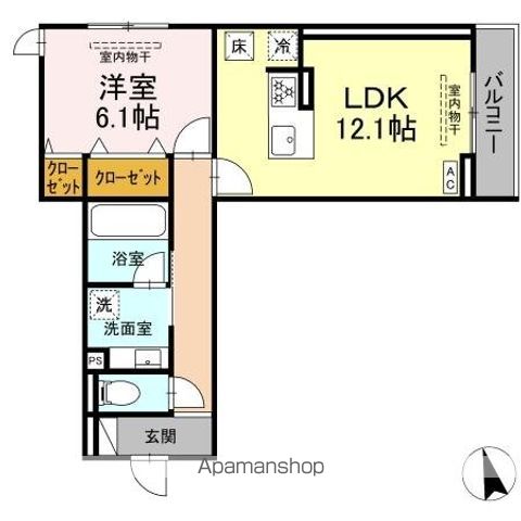 LUCIERの間取り写真