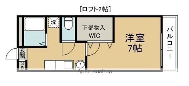 コーポ阿部の間取り写真