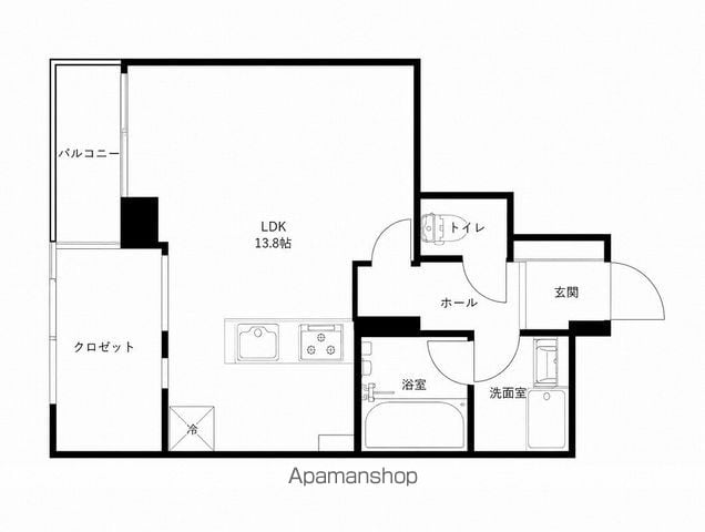 ダイアパレス兼六園東の間取り写真