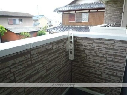 滋賀県大津市大江４丁目[1DK/30.23m2]のバルコニー