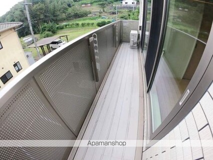ウィズハイム湯野Ⅱ[2LDK/53.97m2]のバルコニー