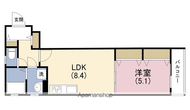 クリエオーレ福町IIの間取り写真