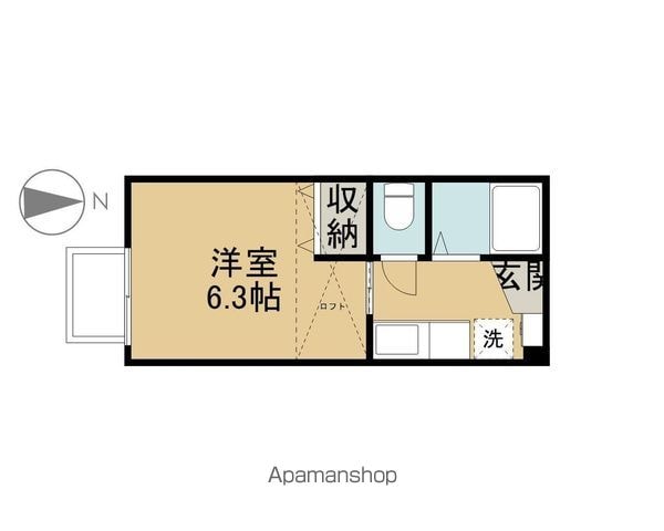 コーポAYAの間取り写真