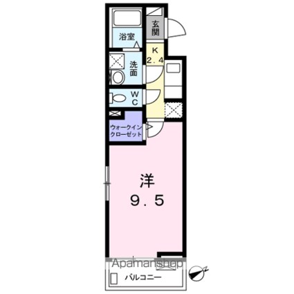 ＮＥＯ　ＣＥＬＬＡ[1K/30.42m2]の間取図